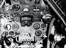 Aircraft Picture - Instrument panel of a Yokosuka D4Y4