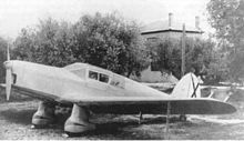 Aircraft Picture - Percival Gull Six in Spanish Nationalist markings, c.1936