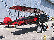 Aircraft Picture - 1929 model Advance Aircraft Company/Waco ATO 'Taperwing' of Vintage Wings of Canada.