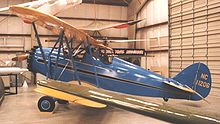 Aircraft Picture - Waco RNF of 1931 displayed at the Pima Air Museum Tucson Arizona in 1991