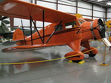 Aircraft Picture - Waco UEC of 1932 at the Yanks Air Museum Chino California in 2008