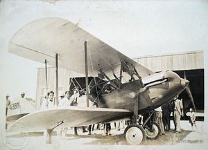 Airplane Picture - Waco 10 giving joy rides.