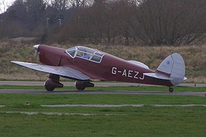 Aircraft Picture - Percival Vega Gull