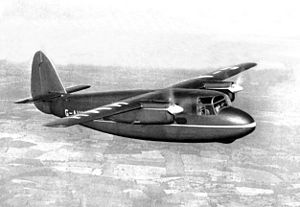 Airplane Picture - This image of the Merganser taken from a Percival Aircraft brochure, c. 1947.