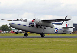 Airplane Picture - Privately-owned Hunting Percival P-66 Pembroke C.1 takes off in 2008