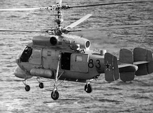 Airplane Picture - A Soviet Ka-25 anti-submarine helicopter