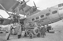 Airplane Picture - Refuelling Hanno, showing more detail.