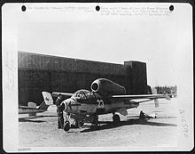 Airplane Picture - Captured He 162 in France