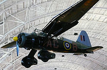 Airplane Picture - A Westland Lysander IIIA preserved at the Steven F. Udvar-Hazy Center