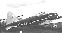 Airplane Picture - The Miles M.18 Mk.3 at Wolverhampton (Pendeford) Airport in 1950