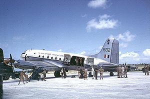 Warbird Picture - Hastings TG582, Christmas Island August 1956