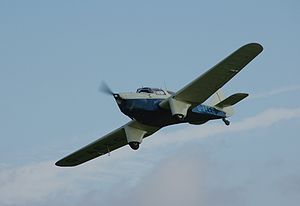 Warbird Picture - Miles M.3A Falcon Major G-AEEG at Old Warden