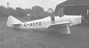 Warbird Picture - Miles M.2H Hawk Major at White Waltham Airfield, near Maidenhead Berkshire, in June 1953