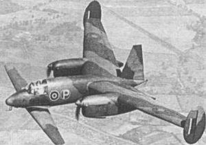 Warbird Picture - Miles M.39B in flight