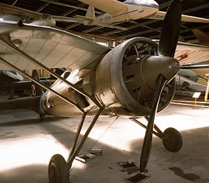 Warbird Picture - P.11 as on display in the Polish Aviation Museum