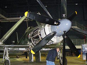 Airplane Picture - The solem surviving Wyvern TR.1 at the Fleet Air Arm Museum