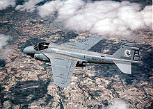 Airplane Picture - An A-6E Intruder flying over Spain during Exercise Matador.