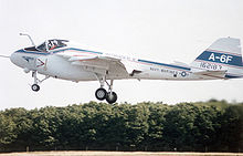 Airplane Picture - A-6F prototype in 1987