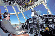 Airplane Picture - C-130H Hercules flight deck