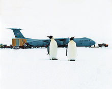 Airplane Picture - C-141 participating in Operation Deep Freeze