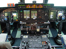 Airplane Picture - New instrument panel for C-5 as part of AMP program