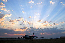 Airplane Picture - A C-5 Galaxy from the Air Force Reserve Command's 433rd Airlift Wing