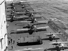 Airplane Picture - T3M-2s and Curtiss F6Cs on the deck of the carrier USS Lexington