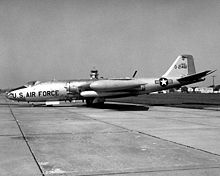 Airplane Picture - EB-57A parked at Scott AFB, 1969.