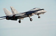 Airplane Picture - F-14 with landing gear (minus the tailhook) deployed