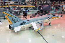 Airplane Picture - F11F-1 of the National Museum of Naval Aviation at NAS Pensacola, Florida