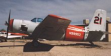 Airplane Picture - AF-2S Guardian in the water-bombing markings of Aero Union on display at the Pima Air Museum, Tucson, Arizona in April 1991