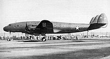 Airplane Picture - The first Lockheed Constellation on January 9, 1943.