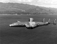 Airplane Picture - The third production WV-2 in flight in 1954.