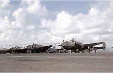 Airplane Picture - PV-1s of VPB-147 in the Caribbean in 1944.