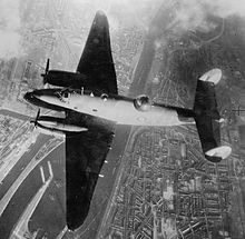Airplane Picture - A No. 21 Squadron RAF Ventura attacking IJmuiden, February 1943.