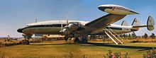 Airplane Picture - Super Constellation at Charles Prince Airport, Rhodesia (now Zimbabwe) in 1975. Used as a flying club headquarters.