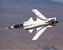 Airplane Picture - The X-29 in flight