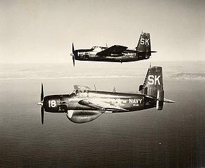 Warbird Picture - Hunter-Killer team of AF-2W (lower) and AF-2S