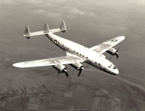 Warbird Picture - A USAF C-69, the military version of the Constellation