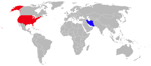 Airplane Picture - F-14 Tomcat Operators 2010 (former operators in red)