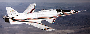 Warbird Picture - A Grumman X-29 in flight