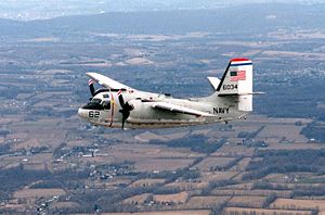 Warbird Picture - A C-1A Trader from Naval Air Station, Willow Grove, Pennsylvania in 1987