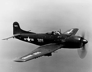 Warbird Picture - An AM-1 of the U.S. Naval Test Center