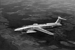 Warbird Picture - First prototype, 46-685 during testing