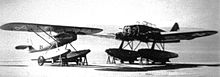Aircraft Picture - Seaplanes Rogozarski SIM-XII-H (left) and SIM-XIV-H (right) (Kumbor 1938)