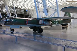 Airplane Picture - Arado Ar 234 B-2 at the National Air and Space Museum's Steven F. Udvar-Hxzy Center