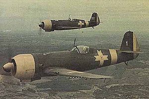 Airplane Picture - Pair of Romanian IAR 80s