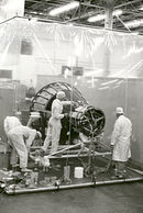 Airplane Picture - Mercury spacecraft at McDonnell in St. Louis, Missouri