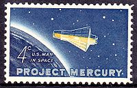 Airplane Picture - Project Mercury Issue of 1962