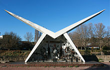 Airplane Picture - Aviation Pioneers Memorial at Cooma, New South Wales, Australia, with artifacts recovered from the Southern Cloud.